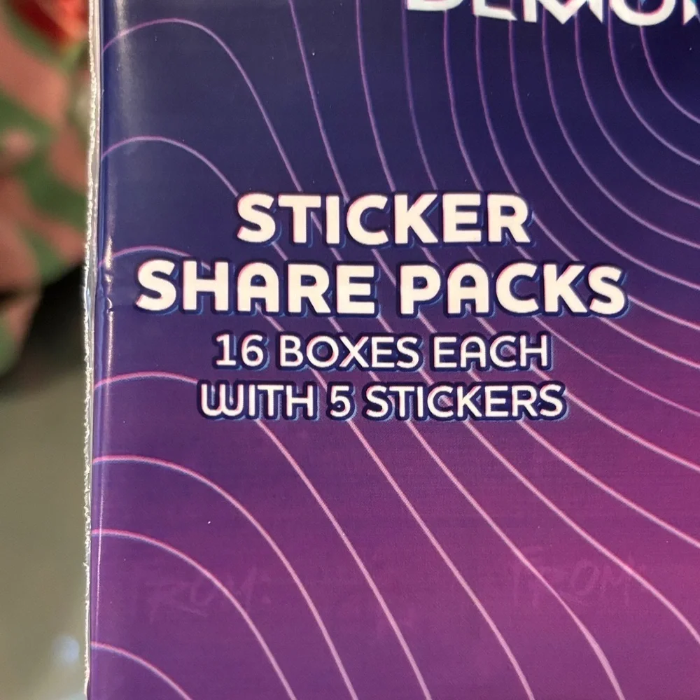 K-Pop Demon Hunters Sticker Share Packs (bundle and save)